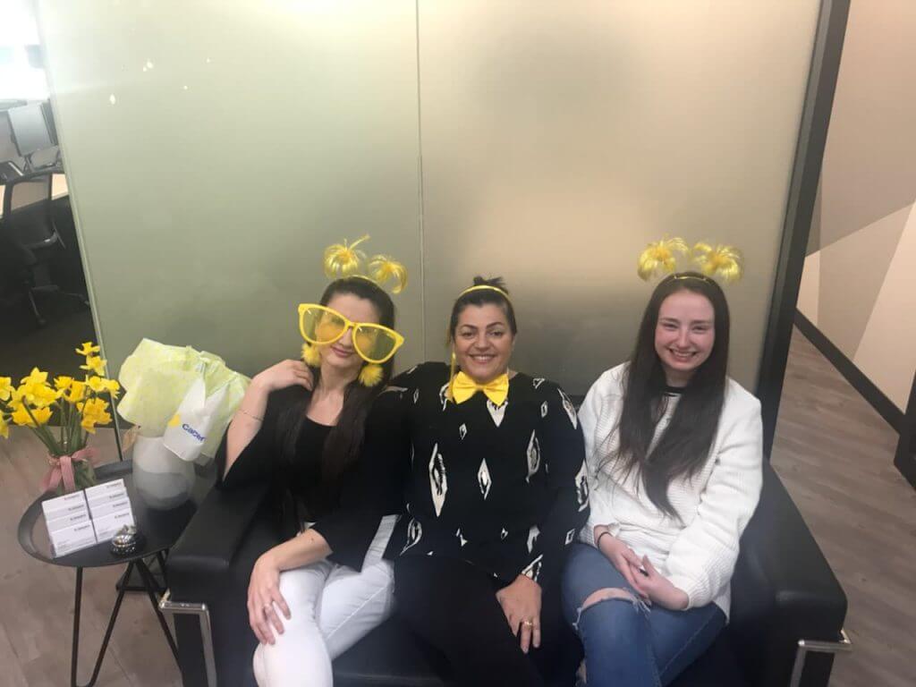 Daffodil Day 2018 Brisbane Lawyers Queensland Solicitors Criminal Law Family Legal Firm QLD